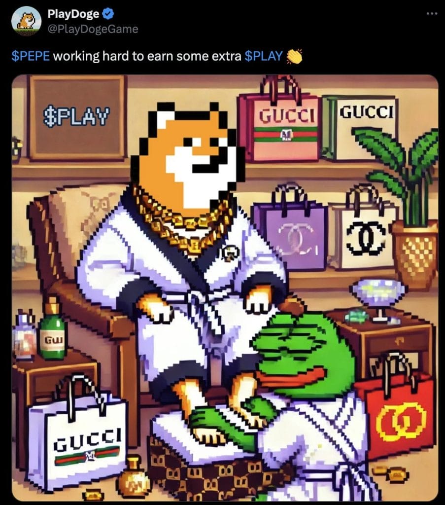 플레이도지 밈 다마구찌