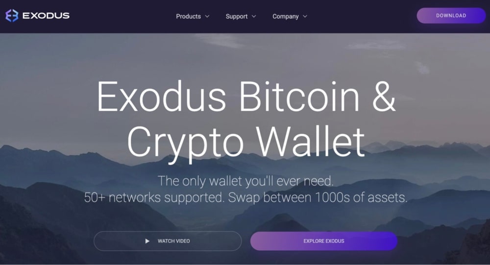 Exodus Dompet XRP Terbaik