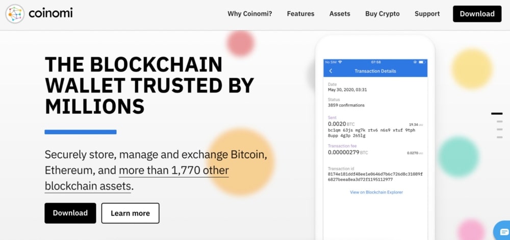 Coinomi Dompet XRP Terbaik