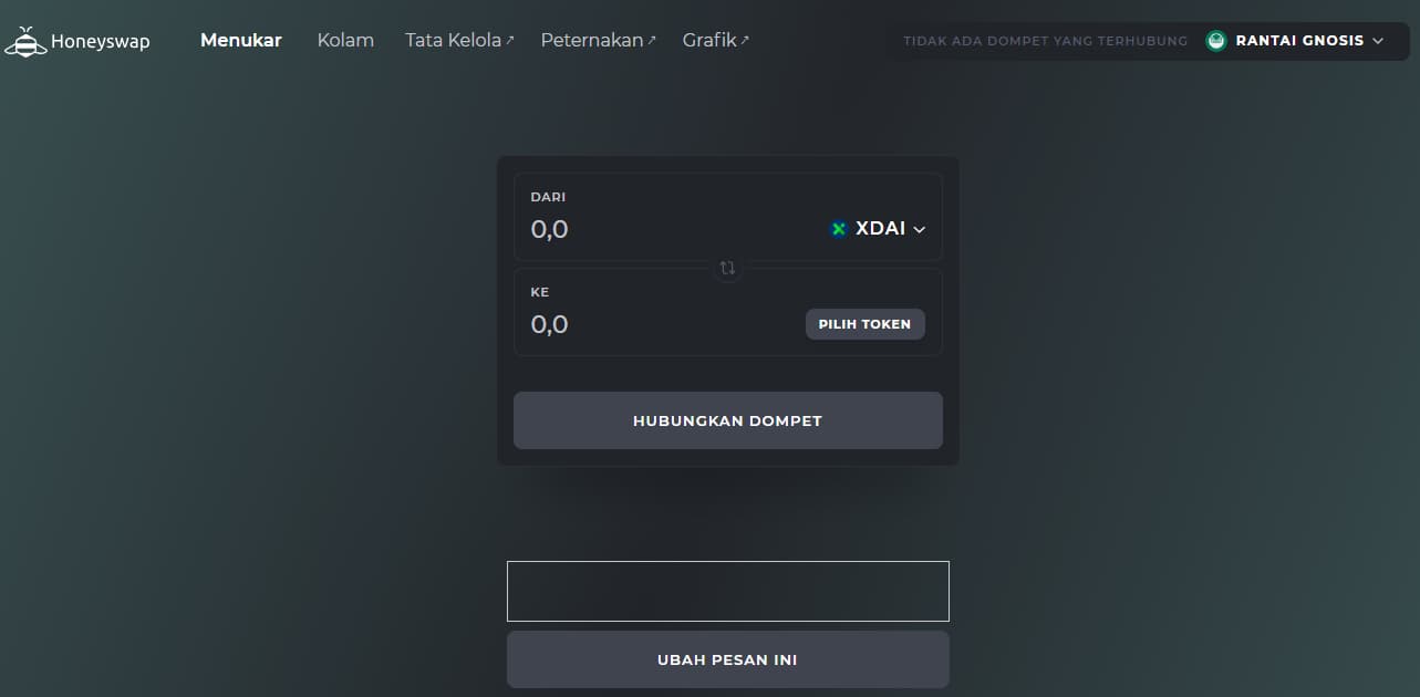 HoneySwap Bursa Terdesentralisasi
