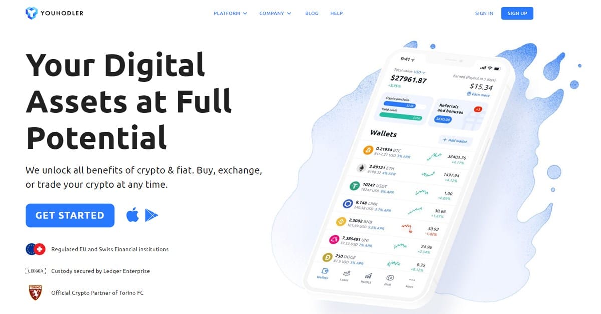 YouHolder - Dompet Kripto Hot Storage yang Canggih