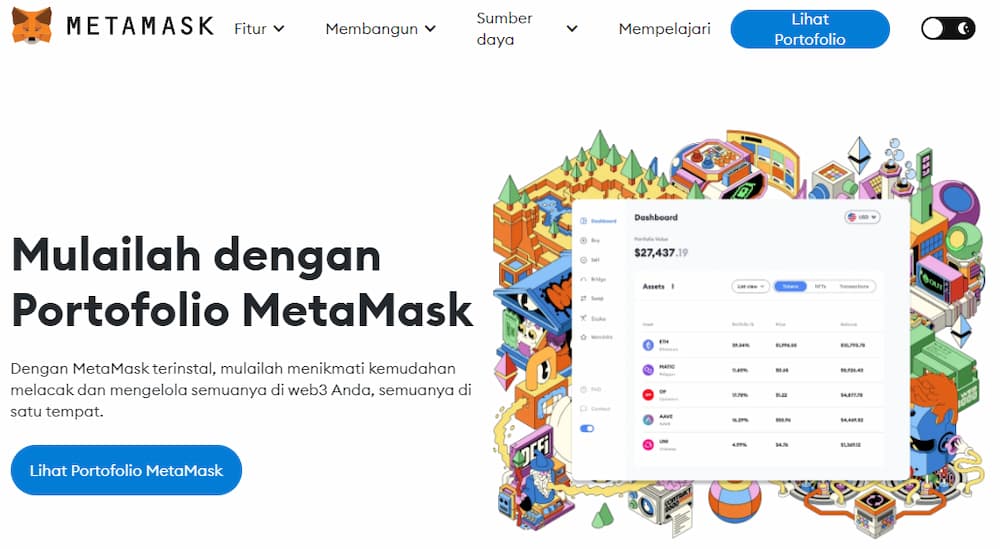 Airdrop crypto - Dompet MetaMask