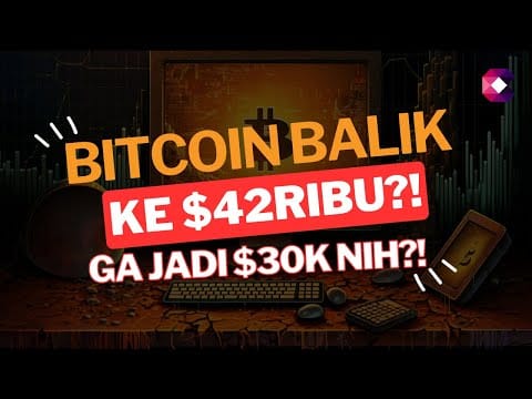 BITCOIN BALIK $42K, JADI KE $30K GA SIH?!