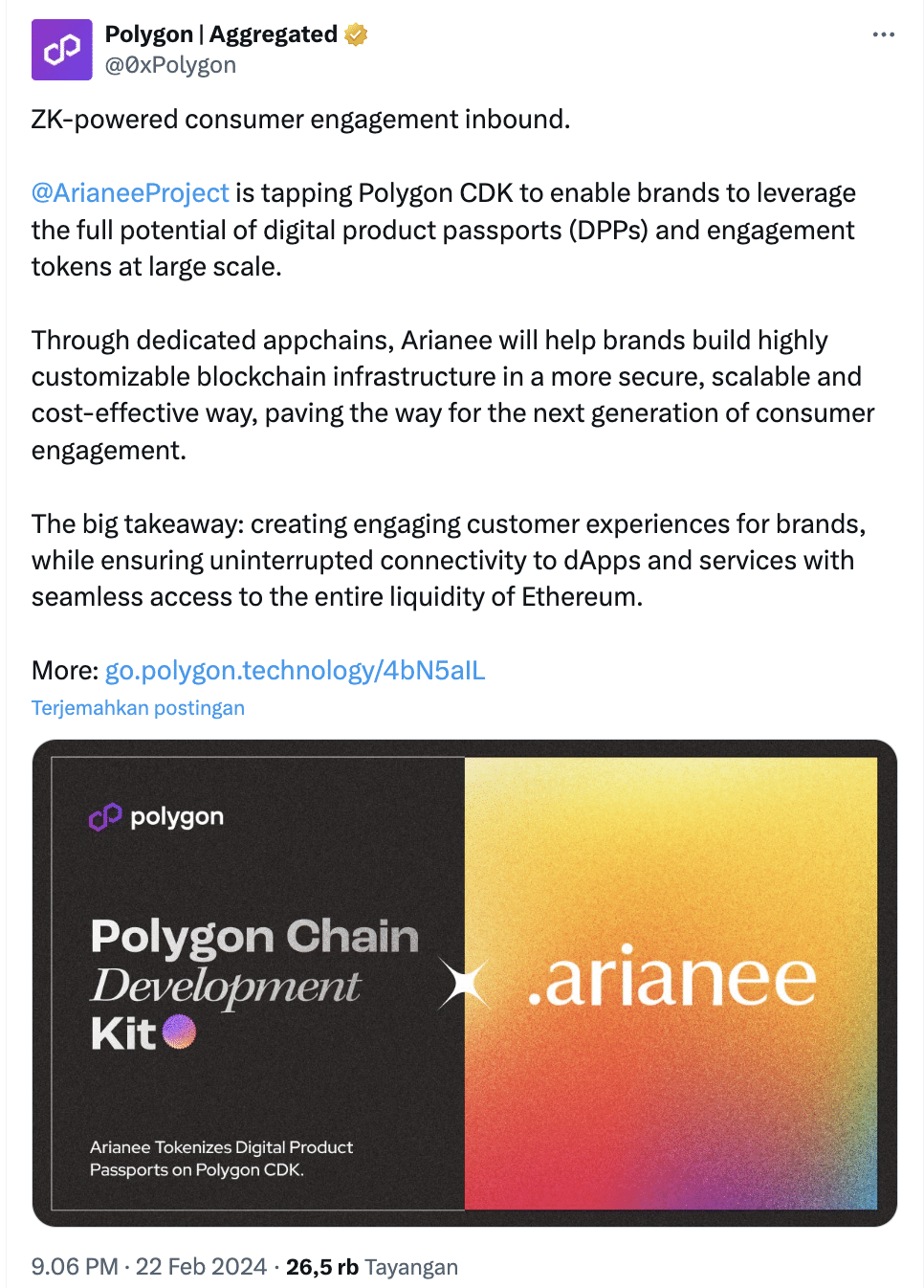 Cuitan X dari Arinaee