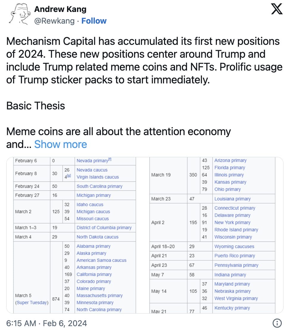 Unggahan Tweet Andrew Kang