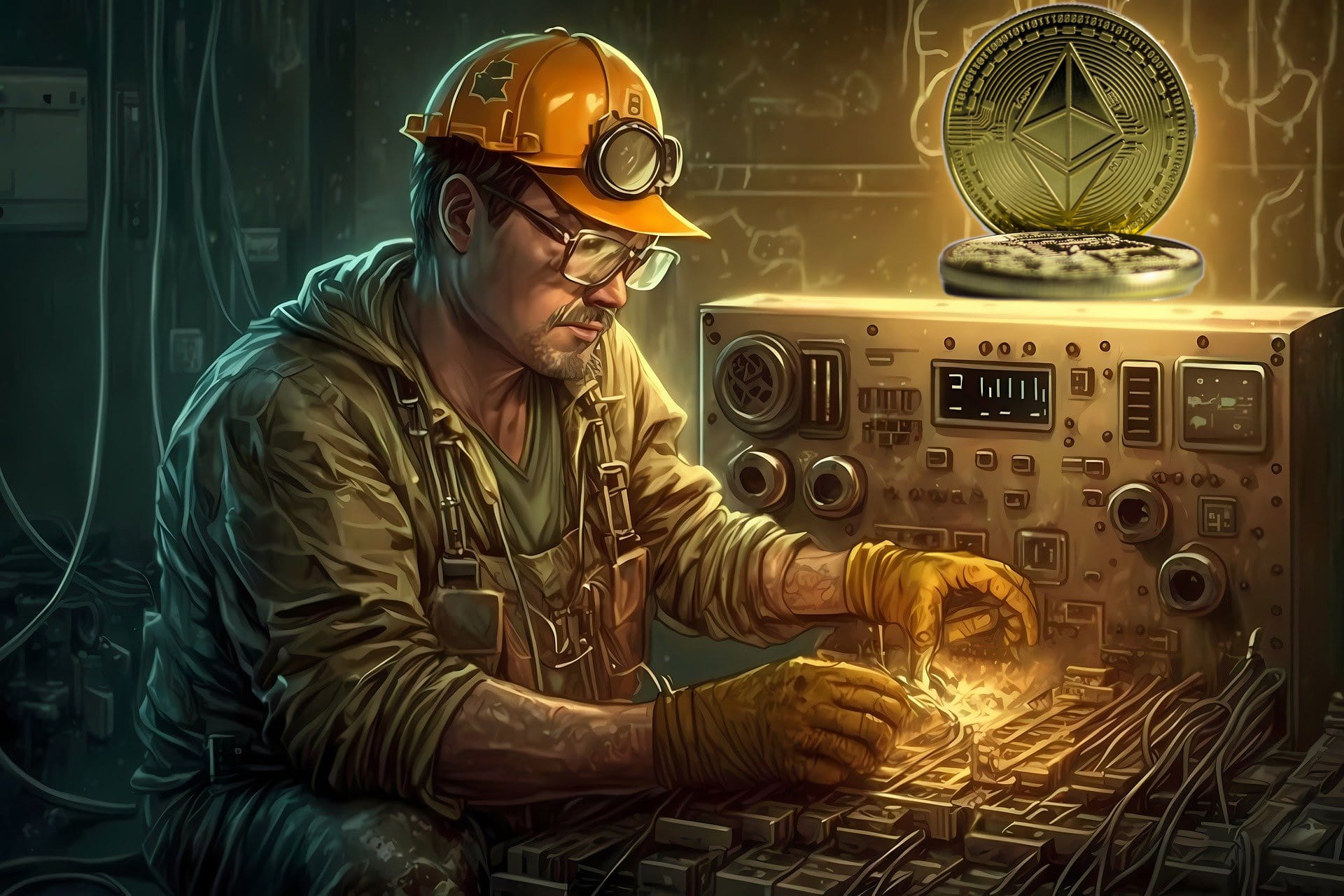 Ilutrasi upgrade Ethereum