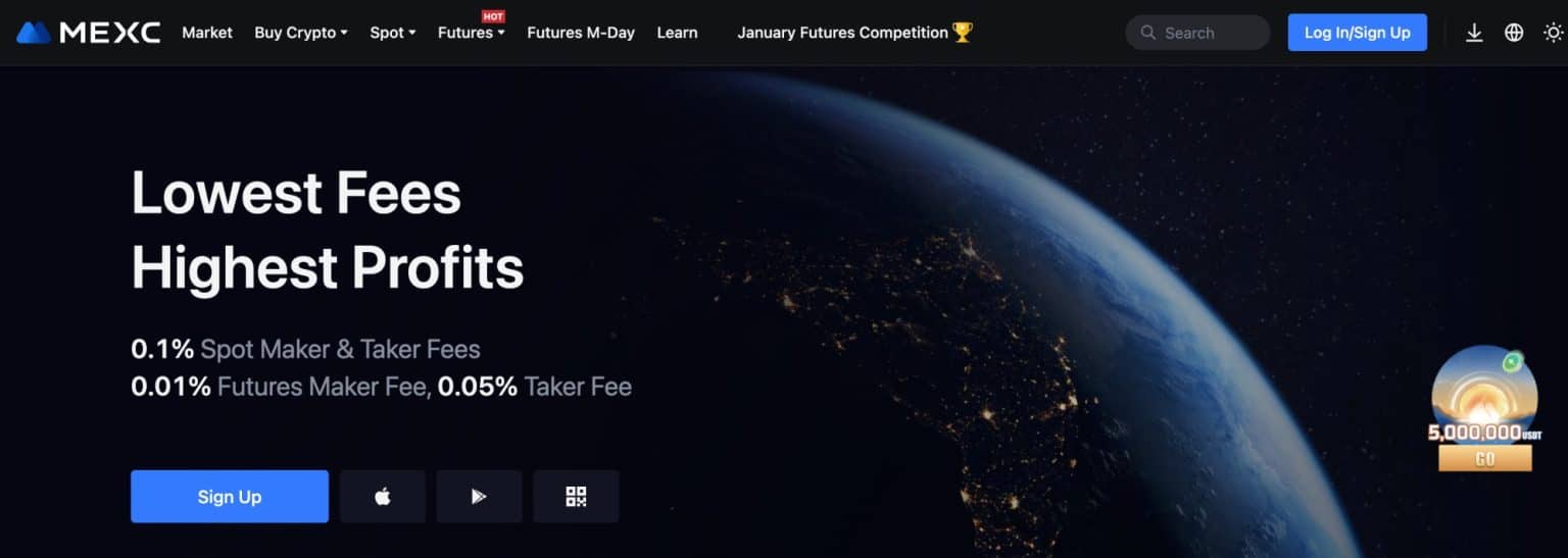 MEXC - Cara Beli XRP