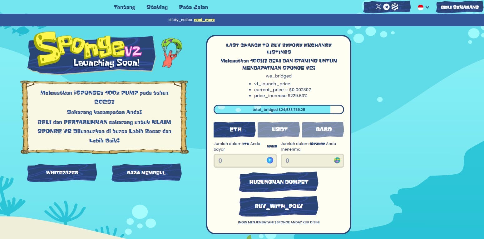 Alt = Sponge V2 - Solana token