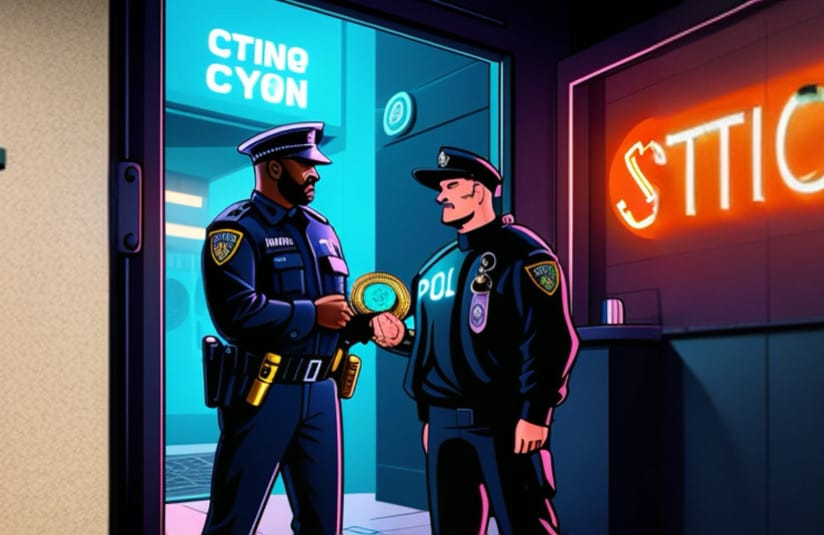 Polisi mengamankan barang bukti