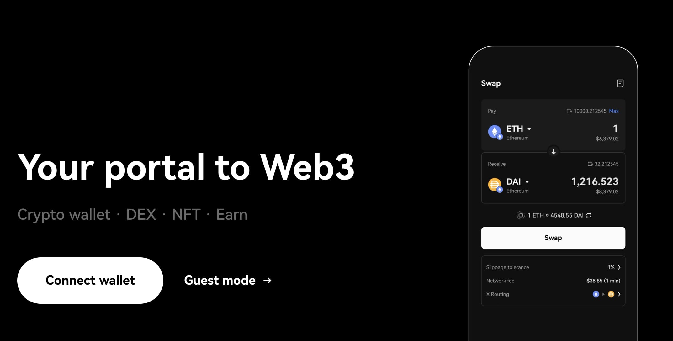 OKX - Wallet crypto terbaik