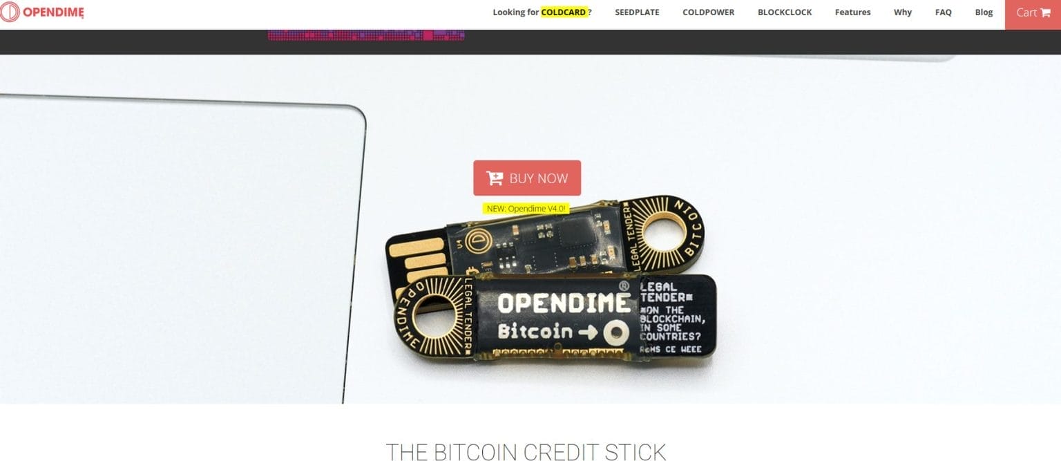 OpenDime - Dompet crypto