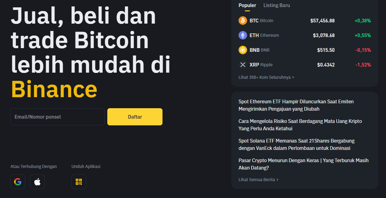 Binance - prediksi harga BNB