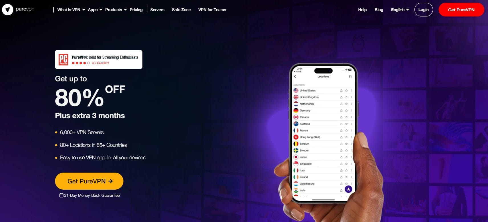 PureVPN - VPN untuk Trading Kripto