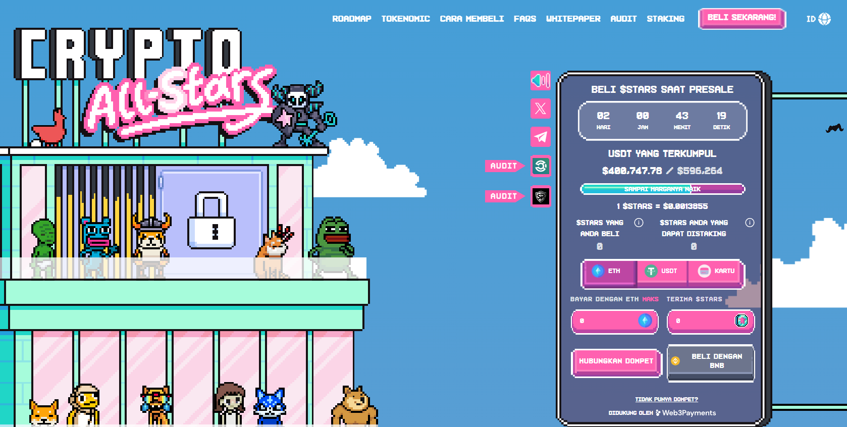 Prediksi harga Crypto All Stars - beli STARS