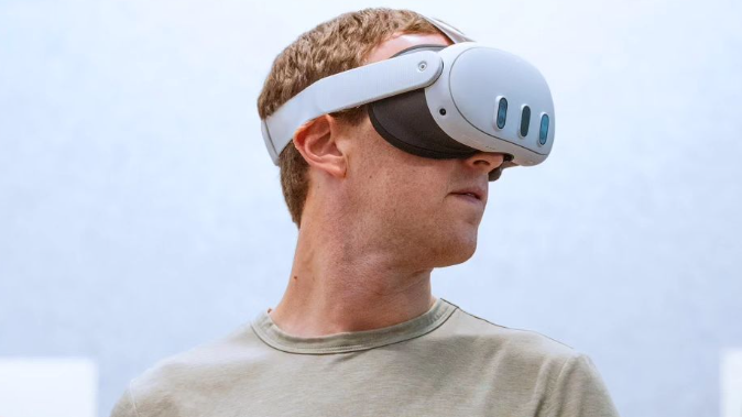 Mark Zuckerberg dan VR Headset