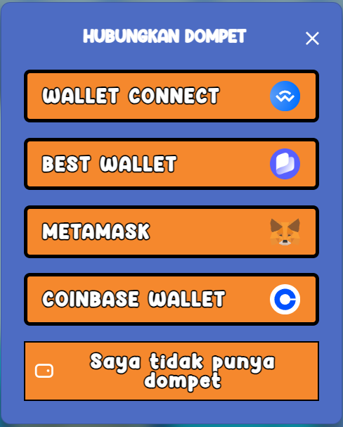 Cara beli Flockerz - dompet kripto