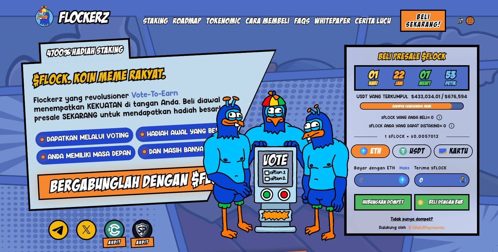 Prediksi harga Flockerz - 2024