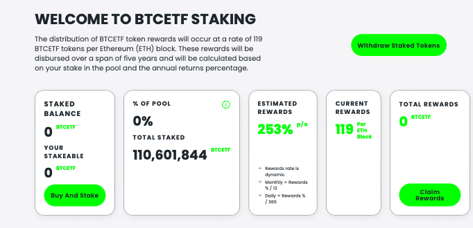 Bitcoin ETF Staking