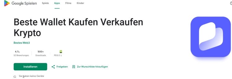 Best Wallet App Installieren