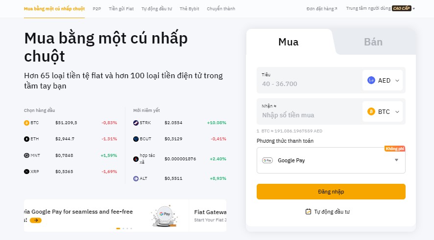 Sàn ByBit hoạt động như thế nào
