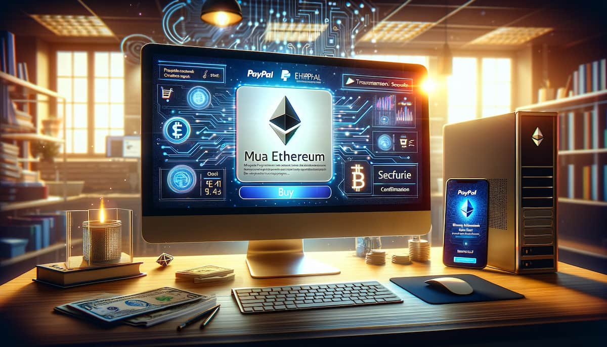 3 cách mua Ethereum bằng Paypal đơn giản và nhanh chóng