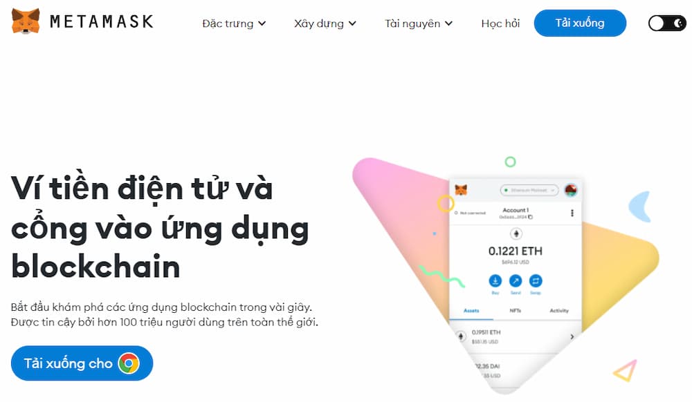 Mở Ví tiền điện tử