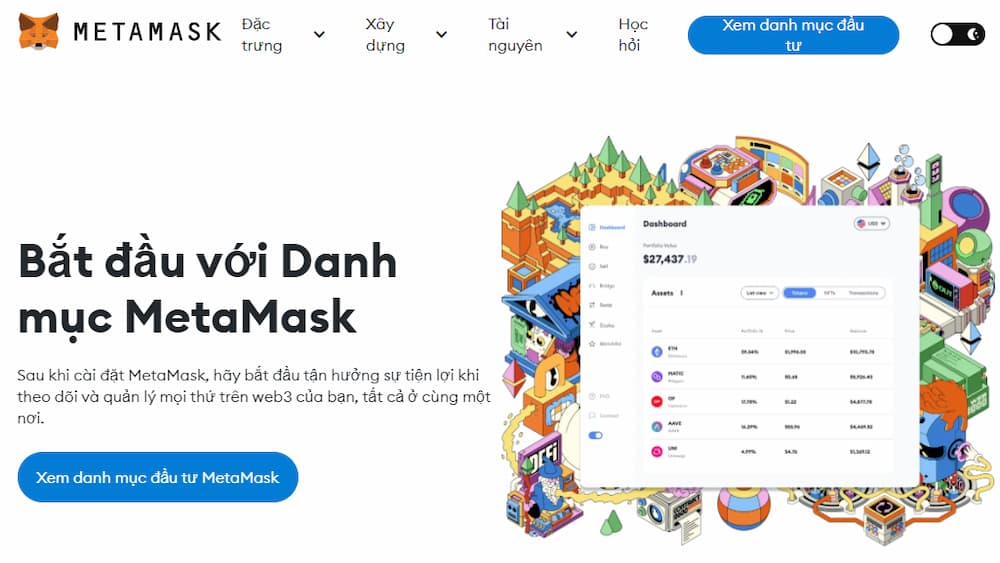 Gửi tới ví Web3 và bắt đầu mua