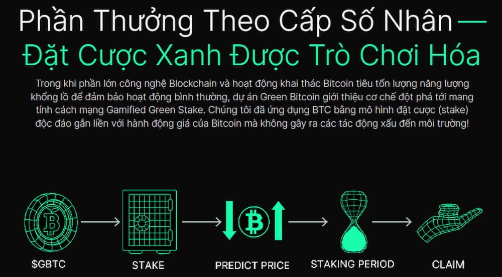 Phần thưởng cực khủng từ Green Bitcoin đang chờ đón bạn