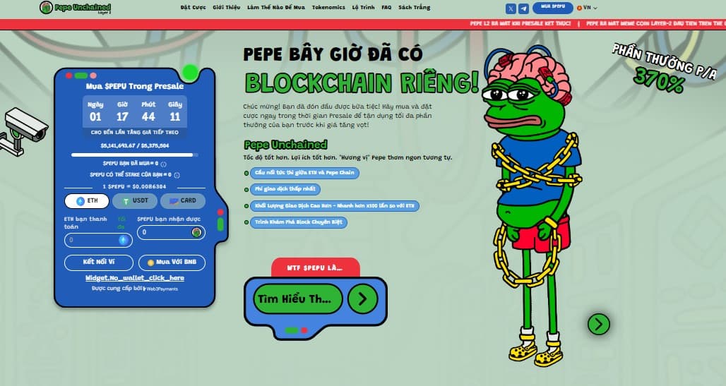 V&igrave; sao Pepe Unchained l&agrave; dự &aacute;n đ&aacute;ng quan t&acirc;m nhất trong năm 2024