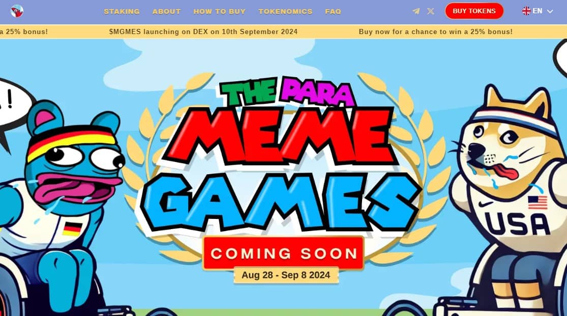 Token trò chơi WEB3 $MGMES ra mắt trên Dex vào ngày 10 tháng 9