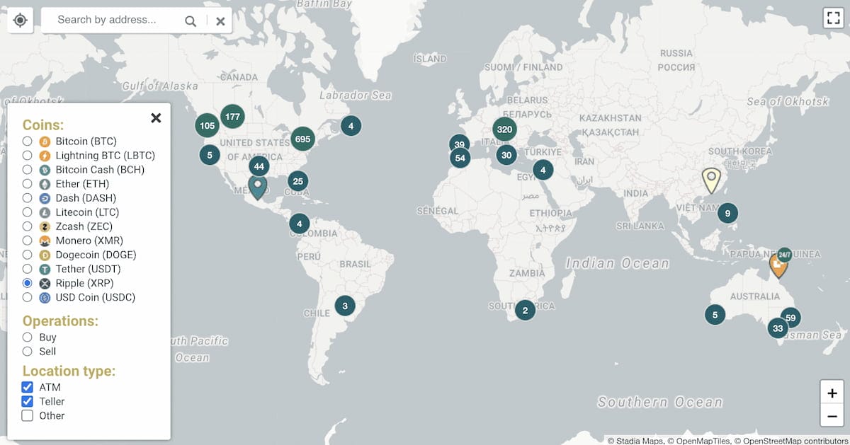 Máy ATM tiền điện tử