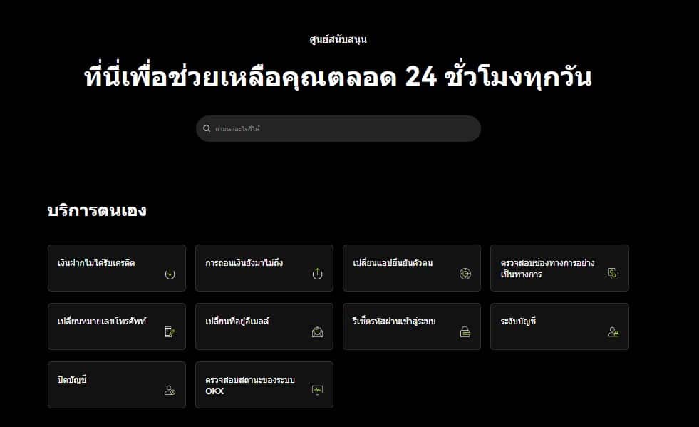 การสนับสนุนลูกค้า
