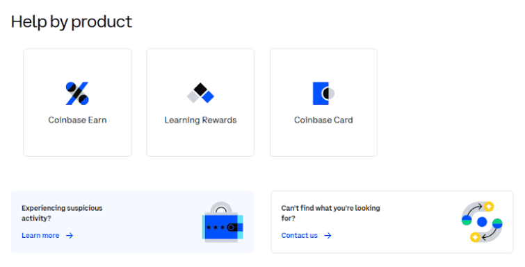 รีวิวการสนับสนุนลูกค้าของ Coinbase 