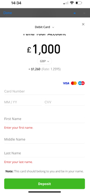 ภาพรวมของวอลเล็ท eToro 