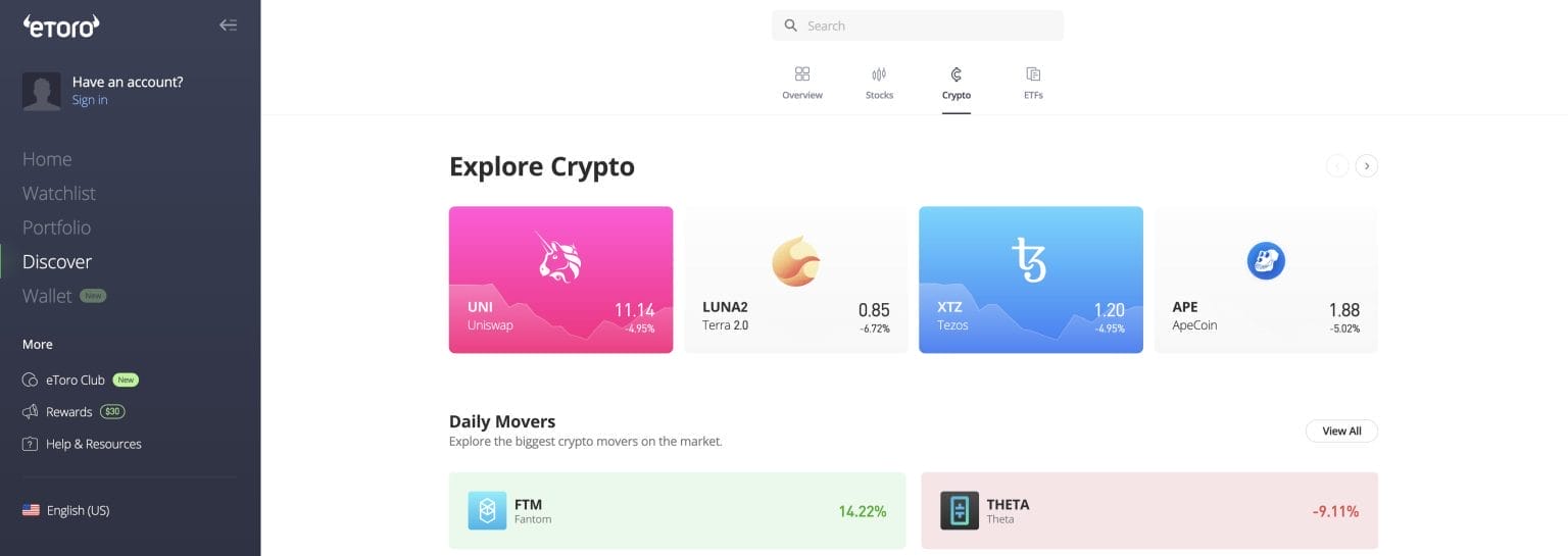 eToro