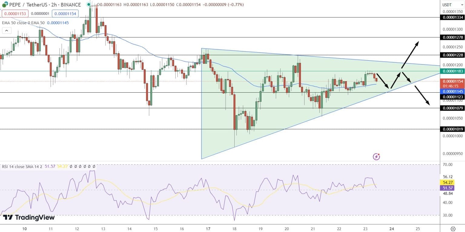 วิเคราะห์กราฟรายเดือน PEPE