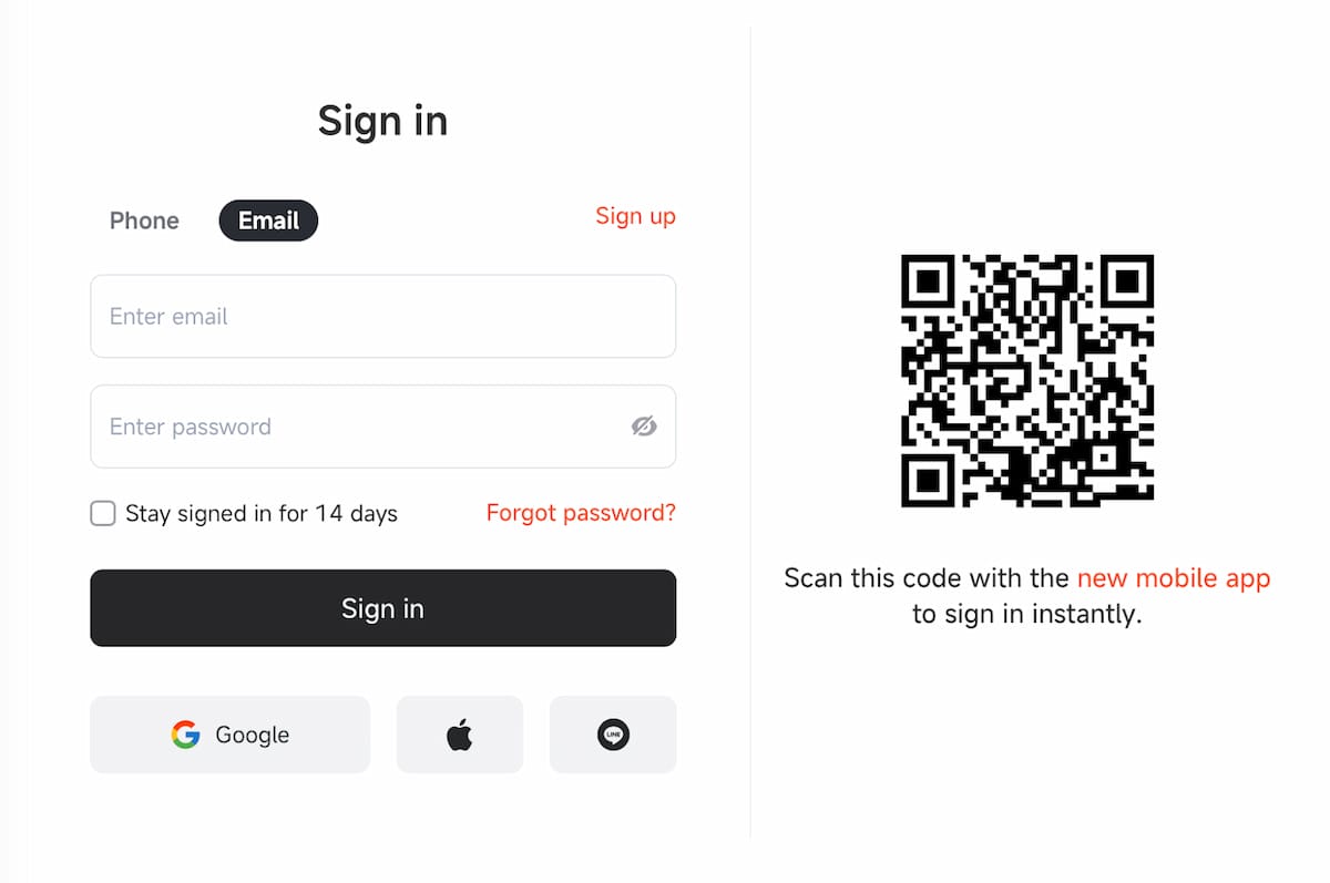 สร้างบัญชี (Sign Up)