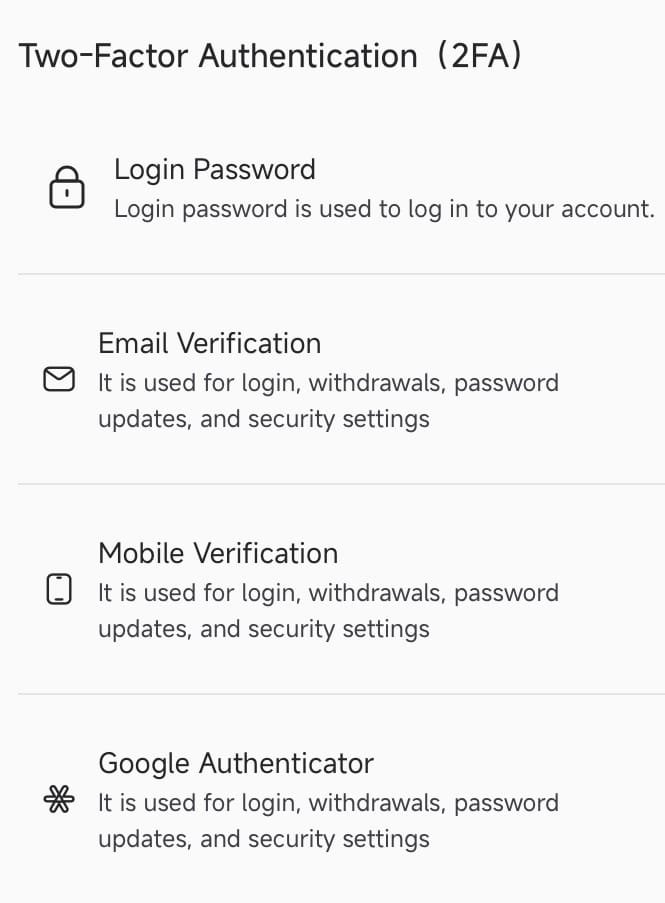 ความปลอดภัย 2FA