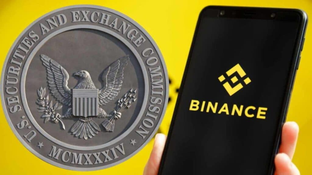 binance contre la sec