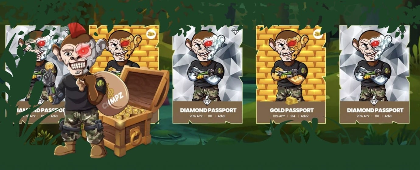 chimpzee marketplace nft