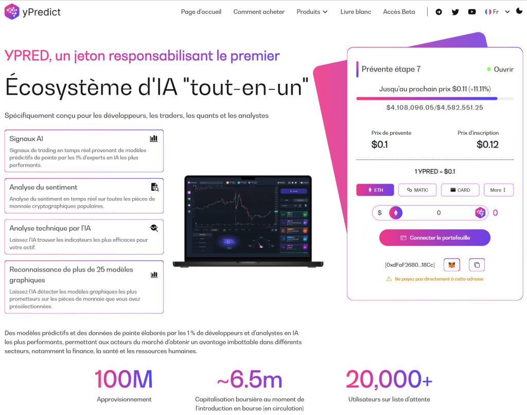 ypredict ia prevente token ypred
