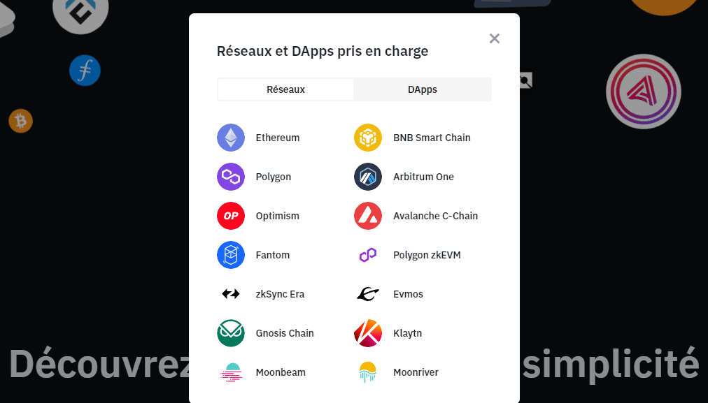 reseaux-pris-en-charge-par-le-portefeuille-web3-de-binance