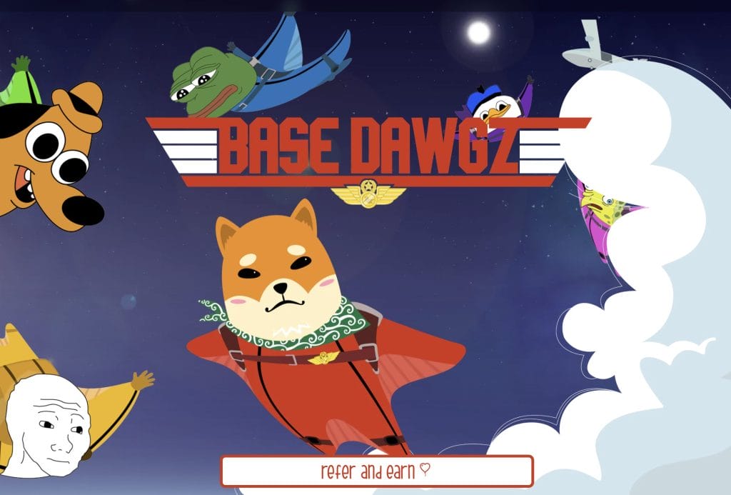 Une capture d'&eacute;cran du site Base Dawgz.