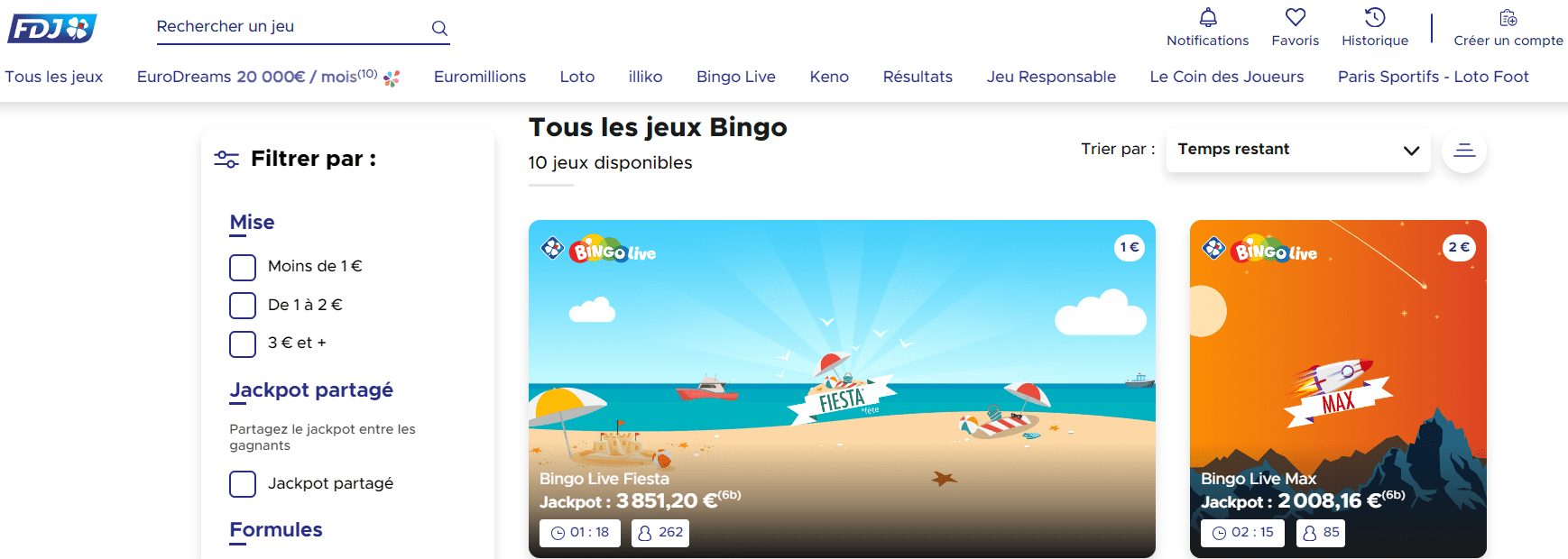 fdj meilleur casino en ligne