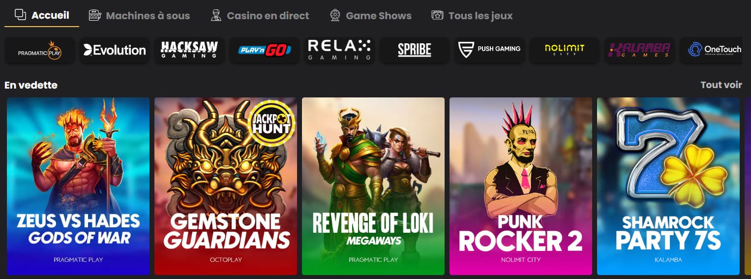 jeux casino bitcoin en ligne