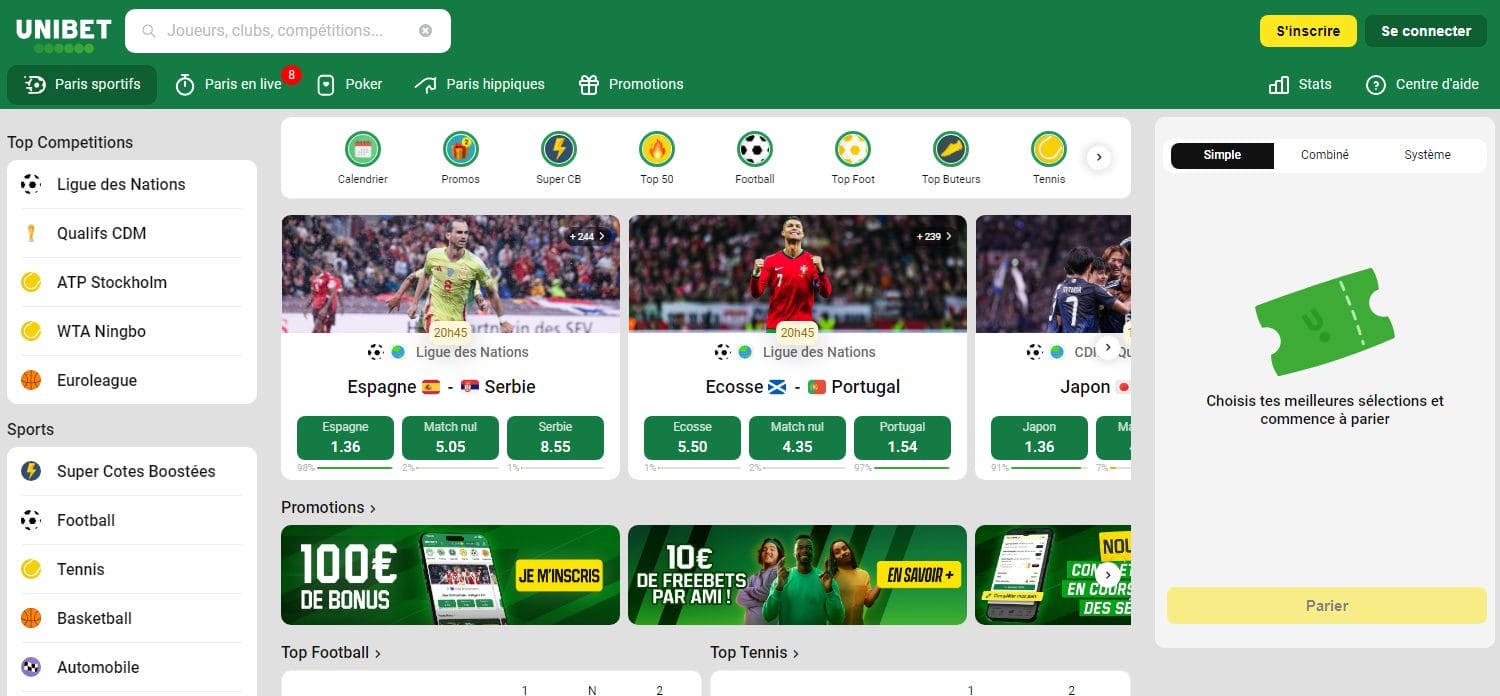 Unibet crypto paris sportifs 