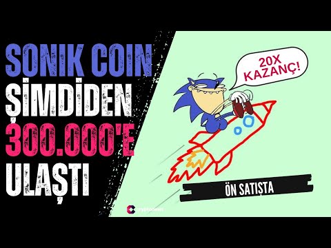 Sonik Coin şimdiden 300.000 Dolara ulaştı! 20x olur mu?