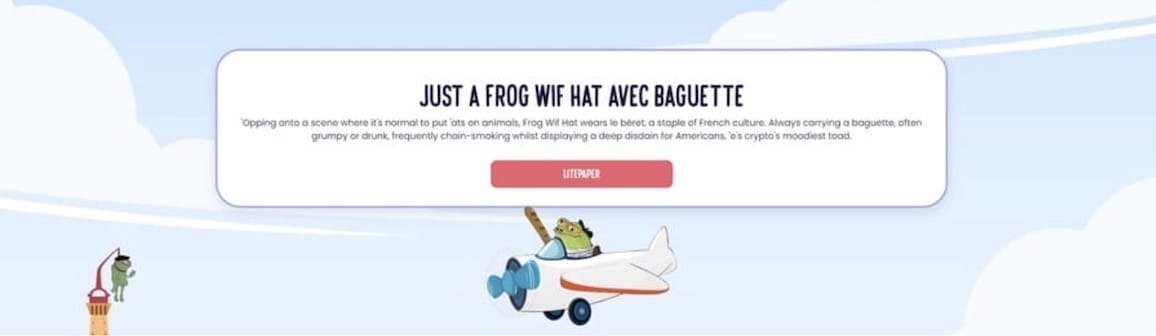 frog wif hat baget
