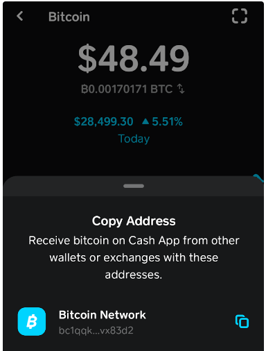 Cash App ile Bitcoin transferi islemlerinde Cash App'te BTC alımı