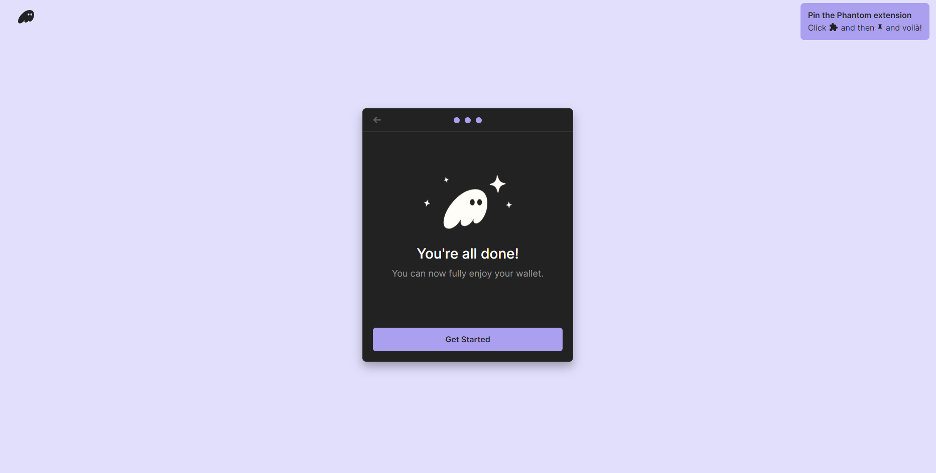Phantom C&uuml;zdan kurulumu bitirme işlemi